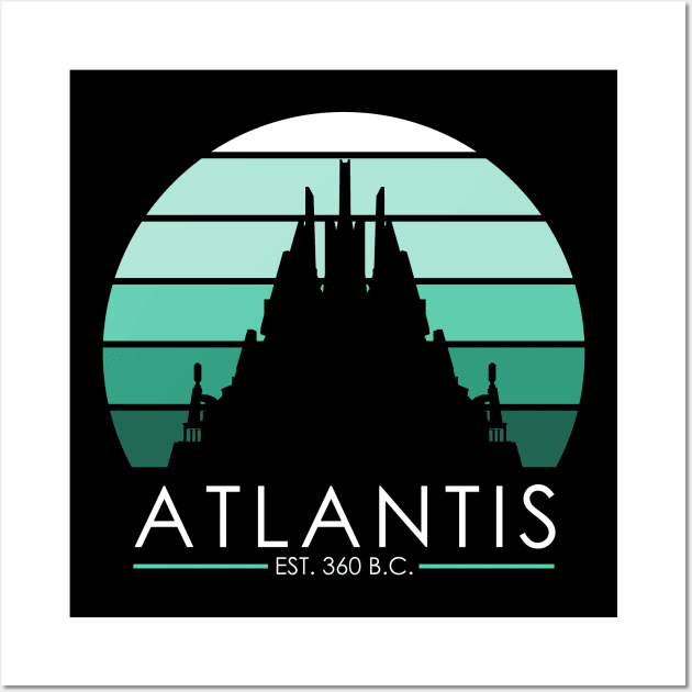 City of Atlantis Wall Art by nickbeta